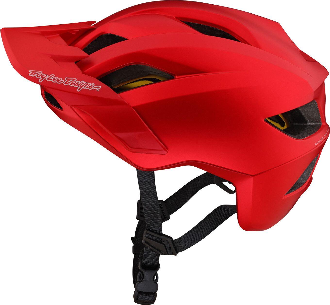 Troy Lee Designs Flowline Orbit Mips Capacete Vermelho 2/5