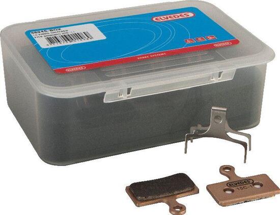 Set mit 10 gesinterten Scheibenbremsblöcken für Shimano