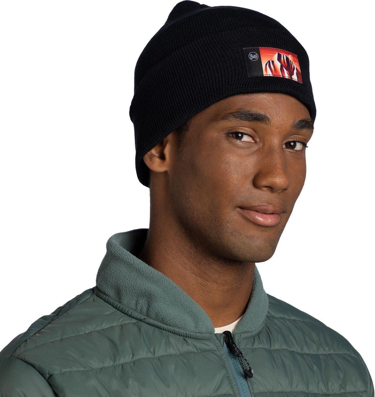 Gorro de malha Buff Lilon Gem Preto 4/4