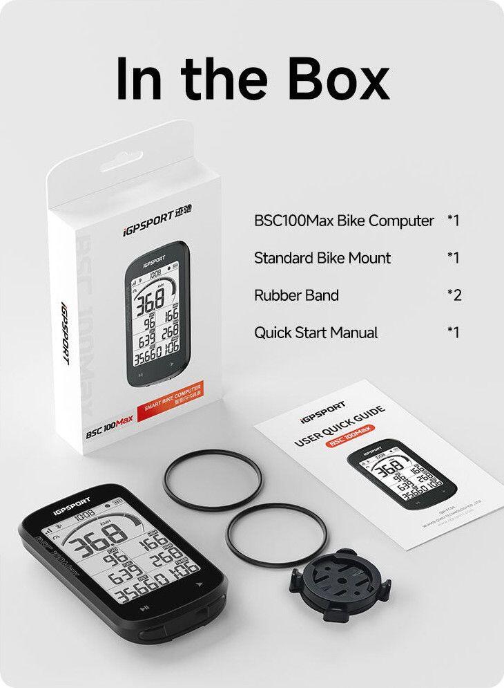 Ciclocomputer GPS IGPSPORT BSC100 Max 4/7