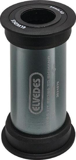 Boitier de Pédalier Elvedes Press Fit BB386 Compatible Shimano 24mm