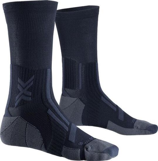 X-Socks Trailrun Perform Crew Socken Schwarz