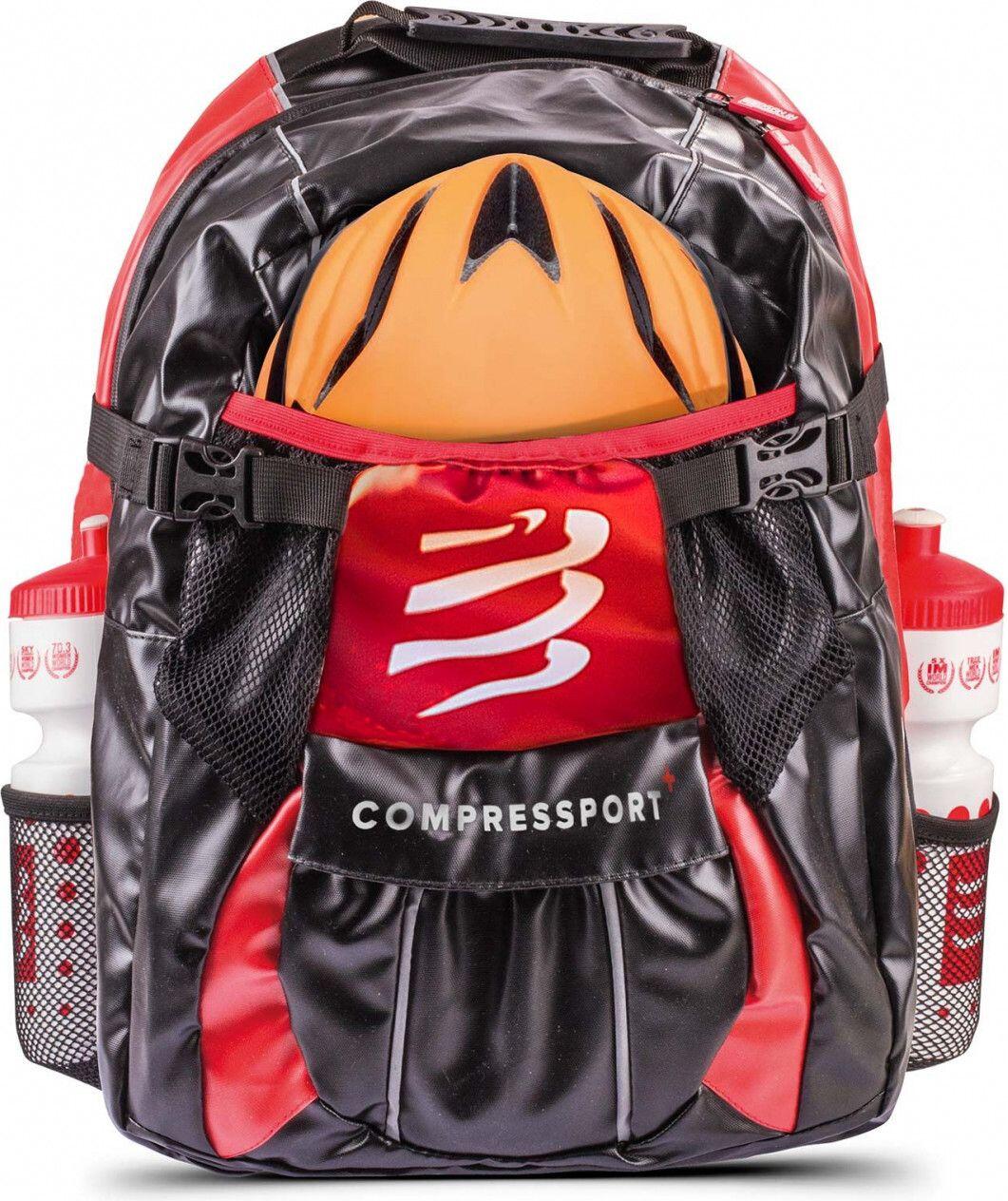 Bolsa Compressport GlobeRacer Negra / Roja Unisex 2/4