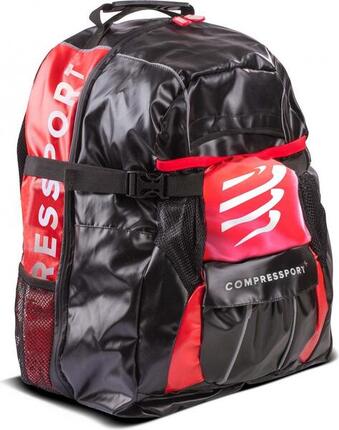 Compressport GlobeRacer Bag Rucksack Schwarz / Rot Unisex