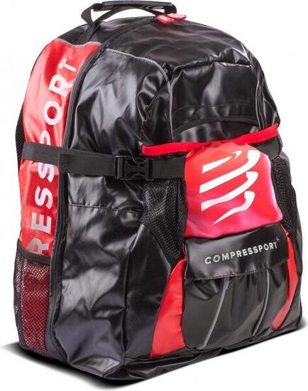 Compressport GlobeRacer Bag Rucksack Schwarz / Rot Unisex