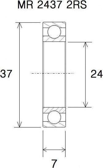 Keramik-Innenlager Black Bearing bb90/95 2/2