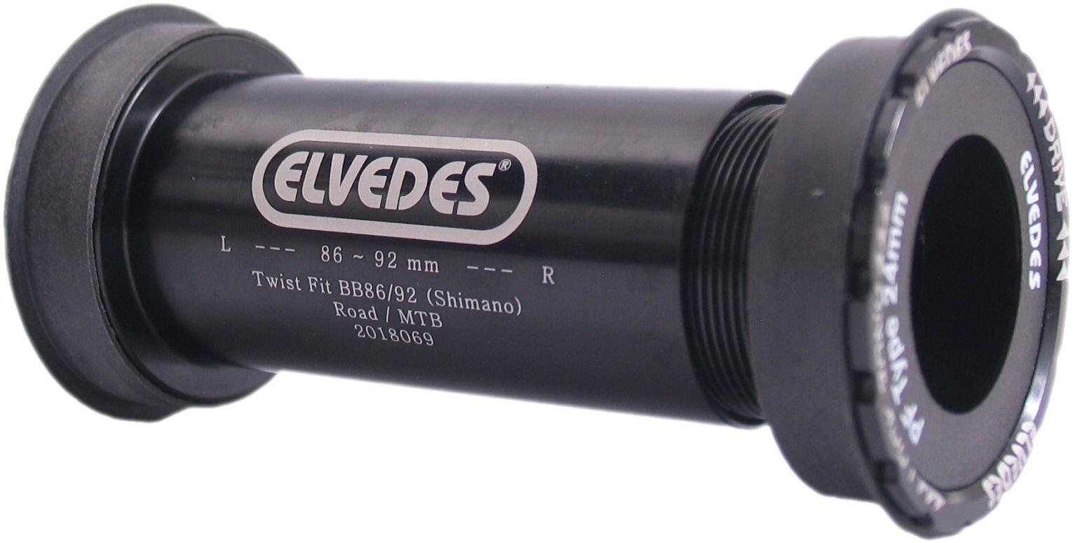 ELVEDES Boitier de pédalier BB86/92 SHIMANO 2/4