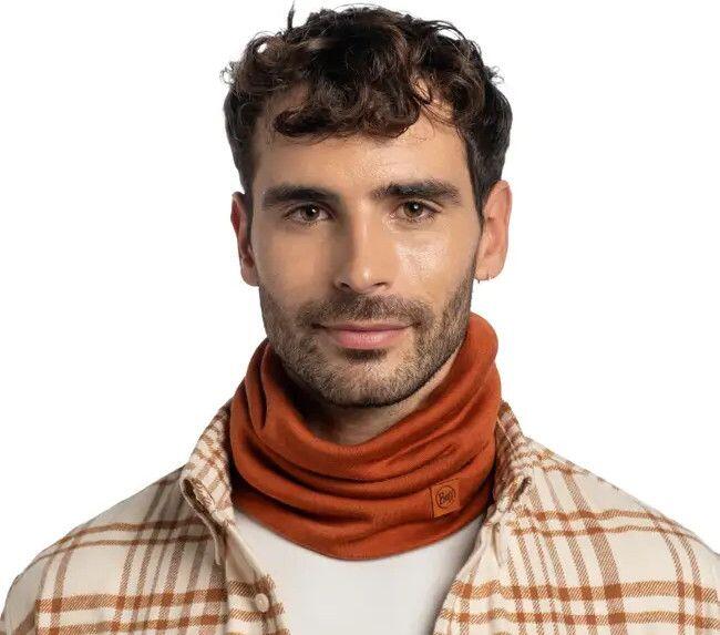 Braga de cuello Merino Heavyweight Unisex Buff Naranja 4/7