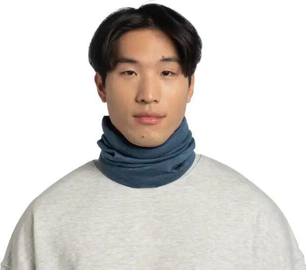 Braga de cuello Merino Midweight Unisex Buff Gris 3/7
