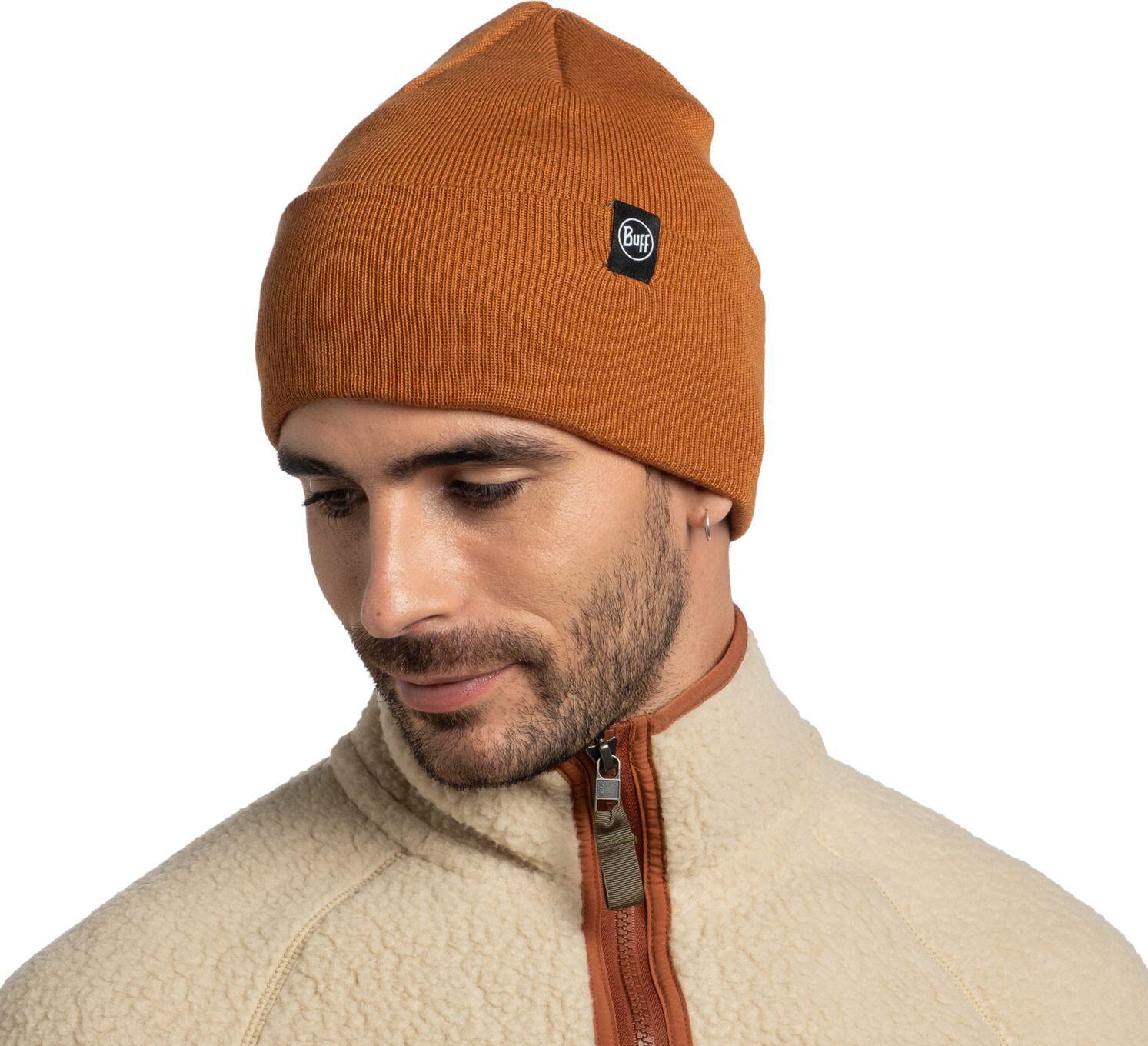 Bonnet Buff Knitted Marron 4/7