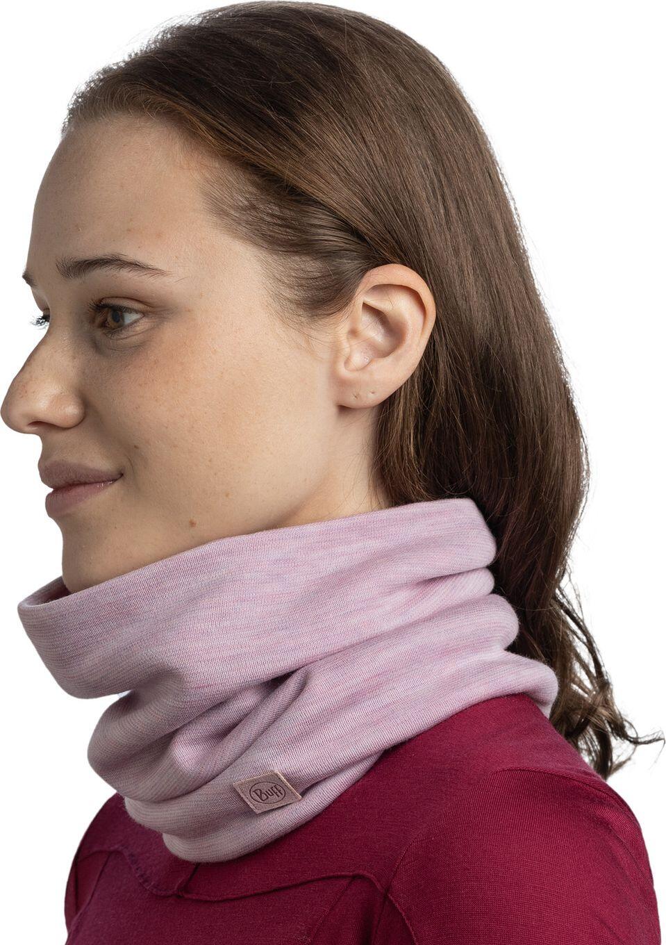 Braga de cuello Merino Heavyweight Unisex Buff Rosa 3/7