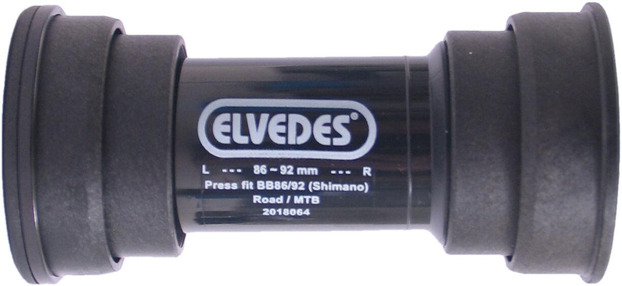 Elvedes Press Fit BB86 / 92 24mm Shimano Bottom Bracket Black 2/4