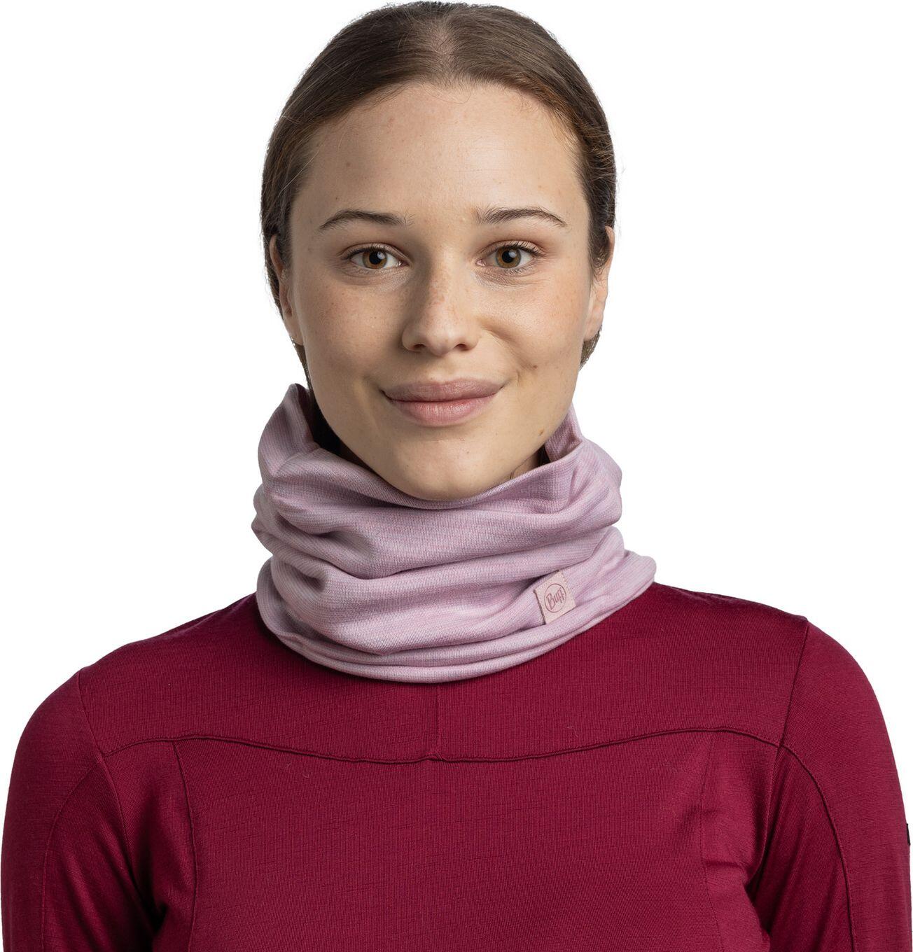 Braga de cuello Merino Heavyweight Unisex Buff Rosa 4/7