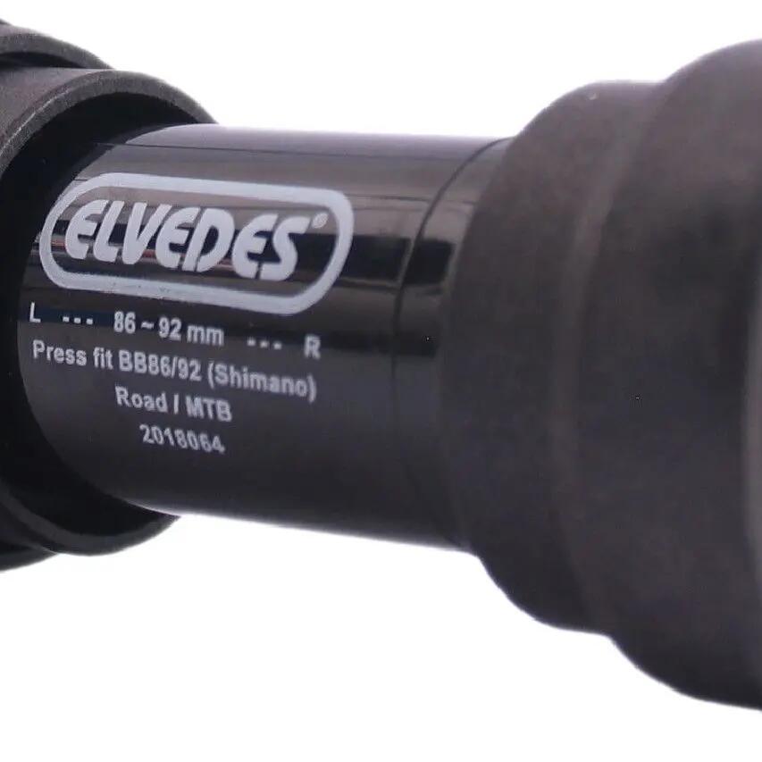 Elvedes Press Fit BB86 / 92 24mm Shimano Bottom Bracket Black