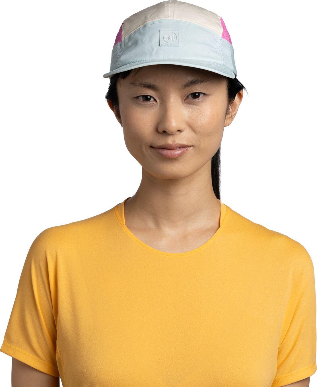 Boné Buff 5 Panel Go Azul/Rosa 3/7
