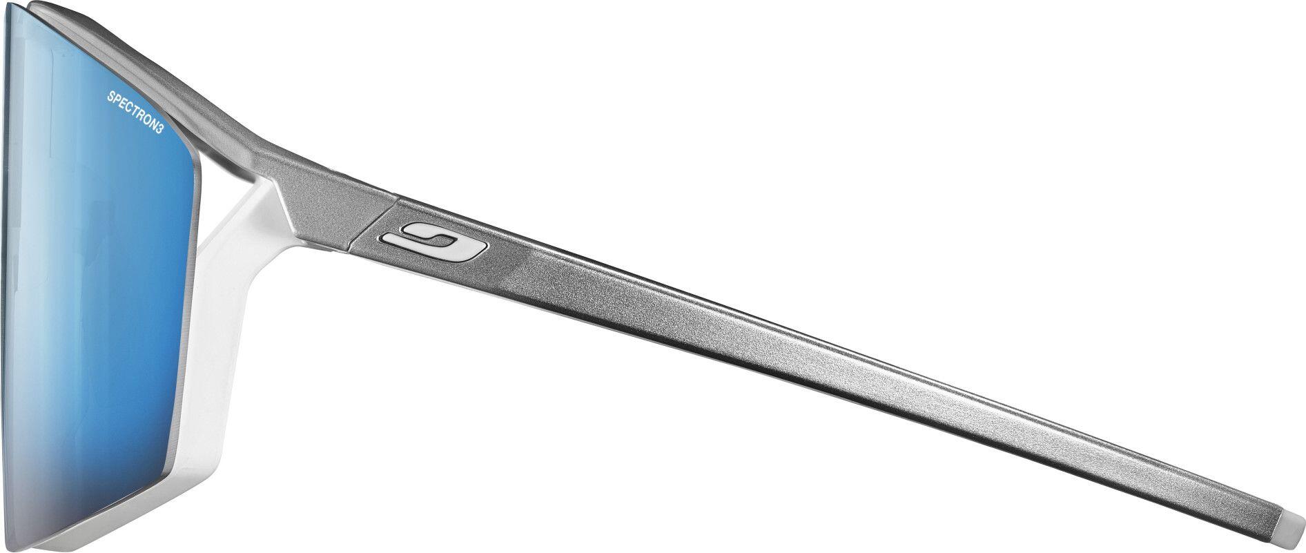 Okulary rowerowe Julbo Edge -  Silver/biały | Spectron cat 3Cf 3/7