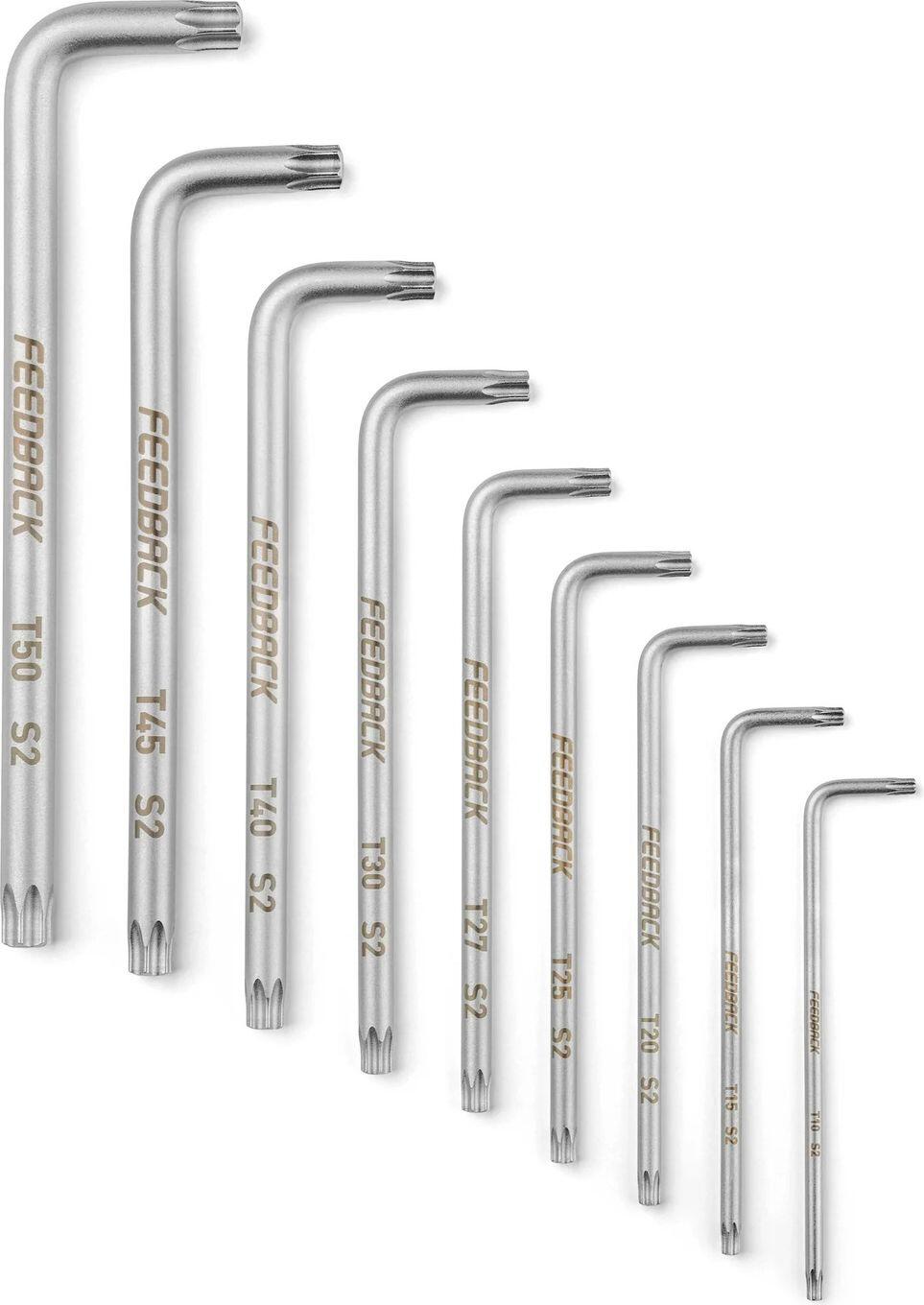 Juego de llaves Torx Feedback Sports 3/7