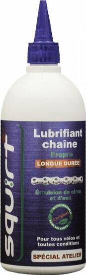 Lubrifiant cire pour chaine SQUIRT 500ml
