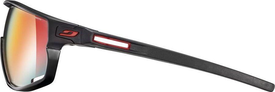 Paire de Lunettes Julbo Rush Reactiv Photochromic Noir/Rouge 2/7