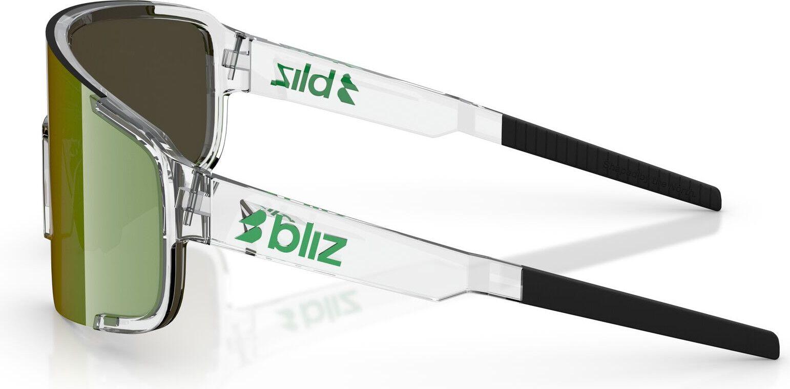 Unisex-Brille Bliz P003 L Transparent White/Green 2/6
