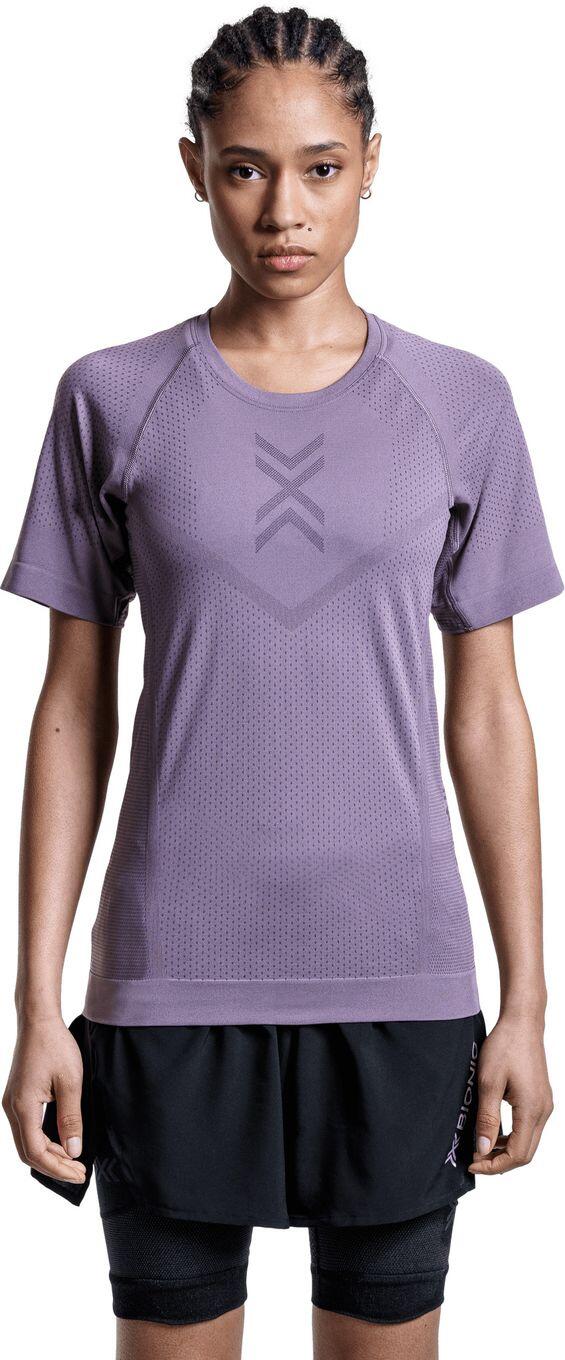 X-Bionic XCeed Run Maillot de manga corta Lavanda Mujer 3/5