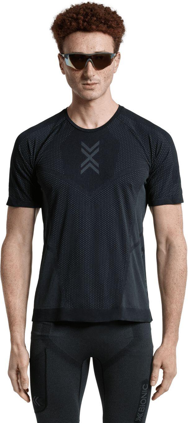 Maillot de manga corta X-Bionic XCeed Run Negro/Gris Hombre 3/5