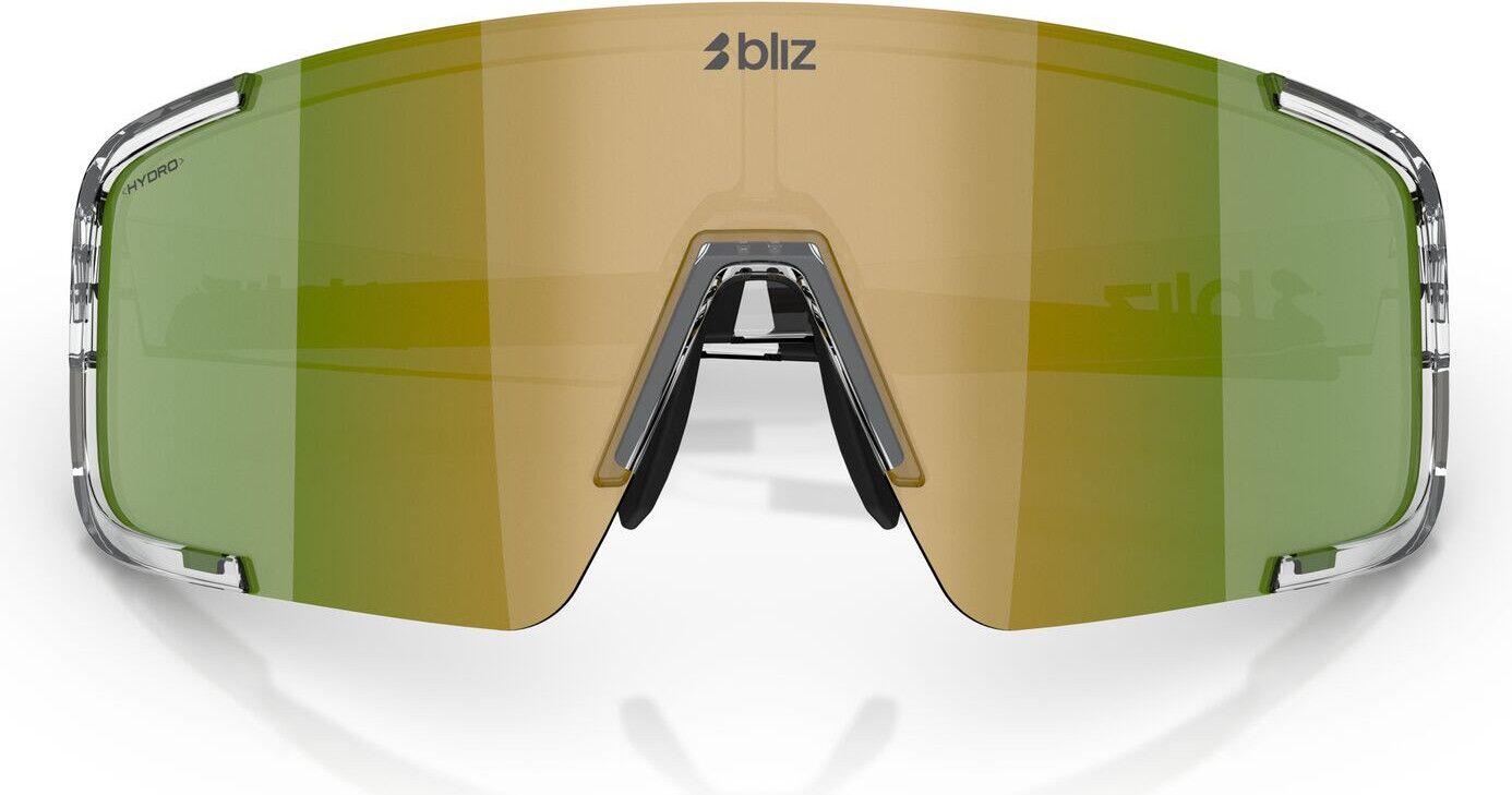 Unisex-Brille Bliz P003 L Transparent White/Green 4/6