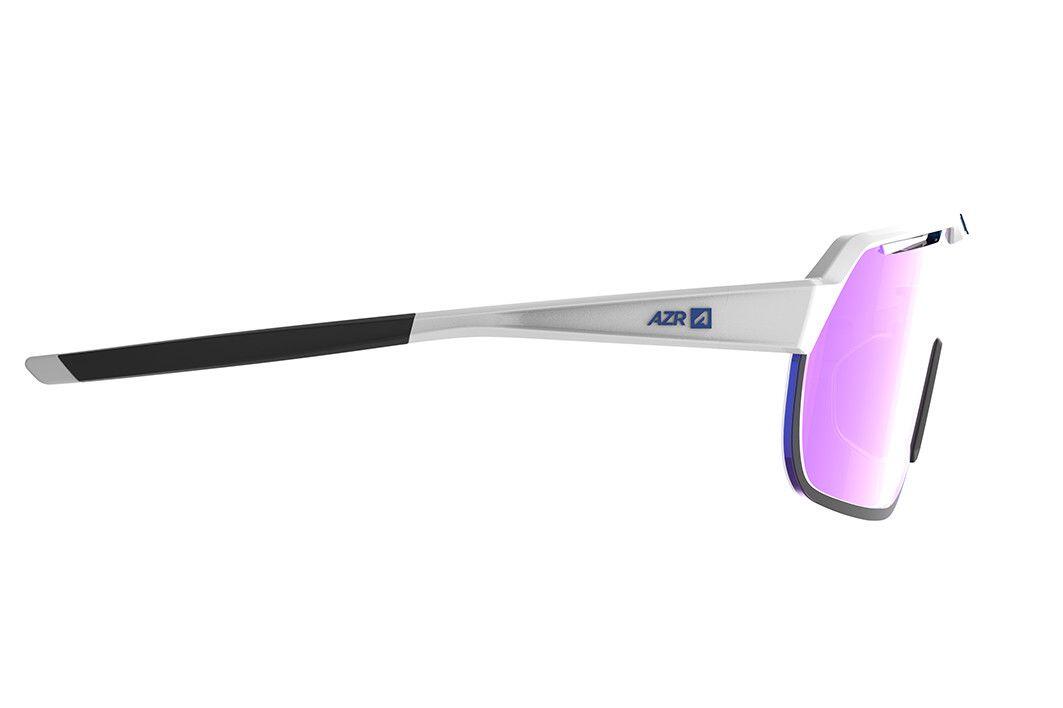 Lunettes AZR Kromic Victory RX Blanc / Verre Bleu Photochromique 3/5
