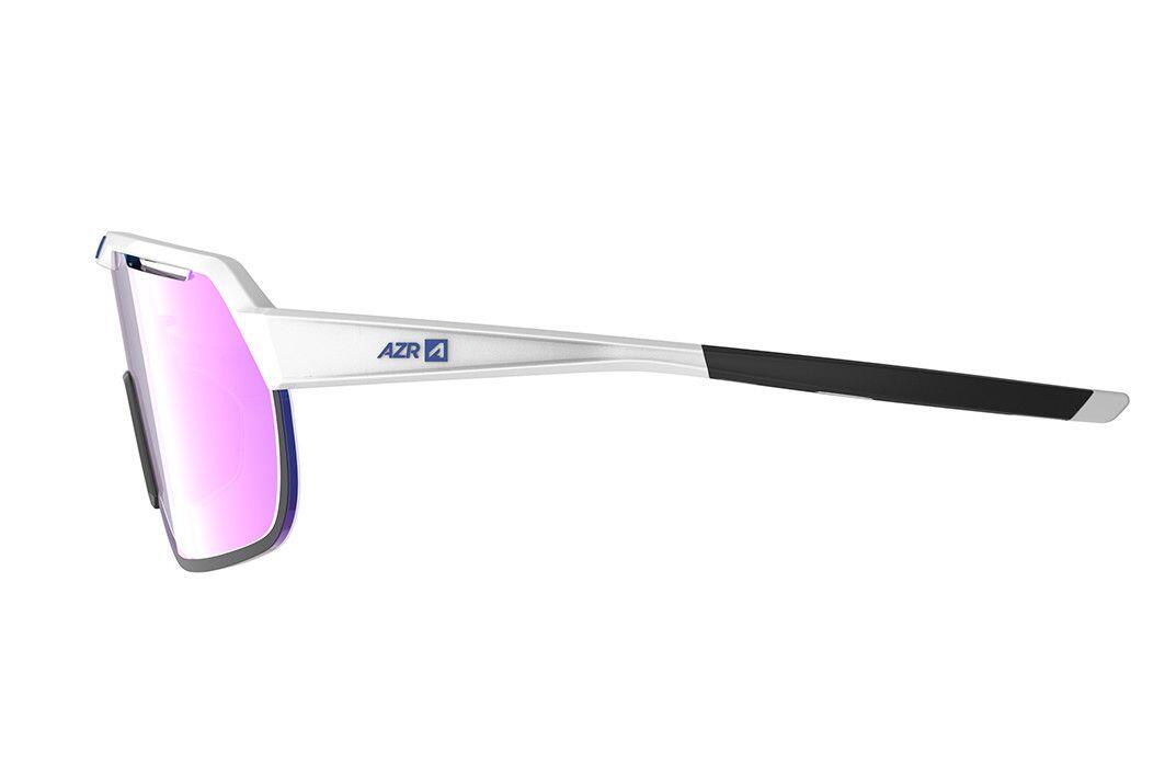 Lunettes AZR Kromic Victory RX Blanc / Verre Bleu Photochromique 4/5