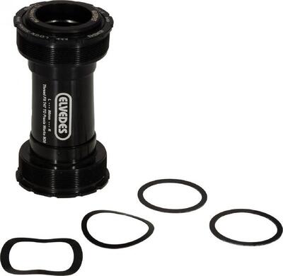 Elvedes thread fit t47 86mm trapas voor praxis black