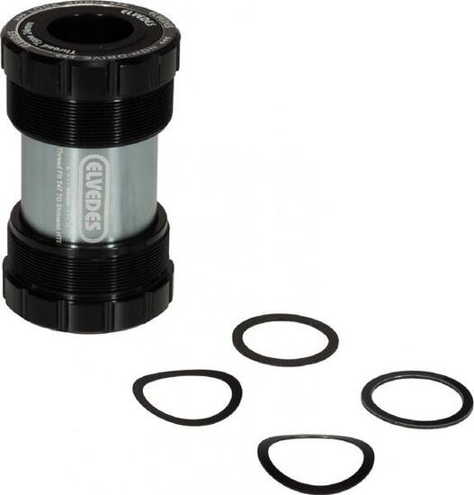 ElvedesThread Fit T47 68mm Innenlager für 24mm Shimano Schwarze
