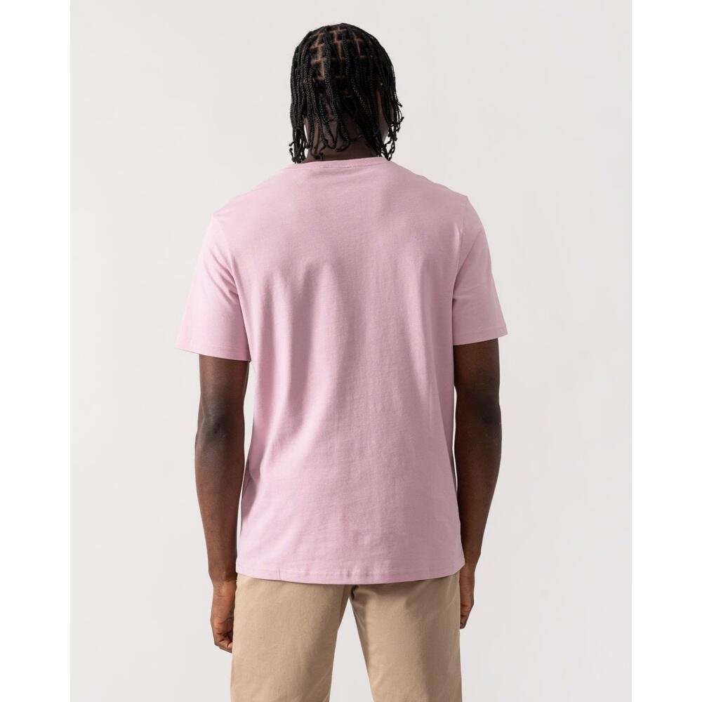 Men's T-shirt Lyle & Scott Plain Pink 2/5
