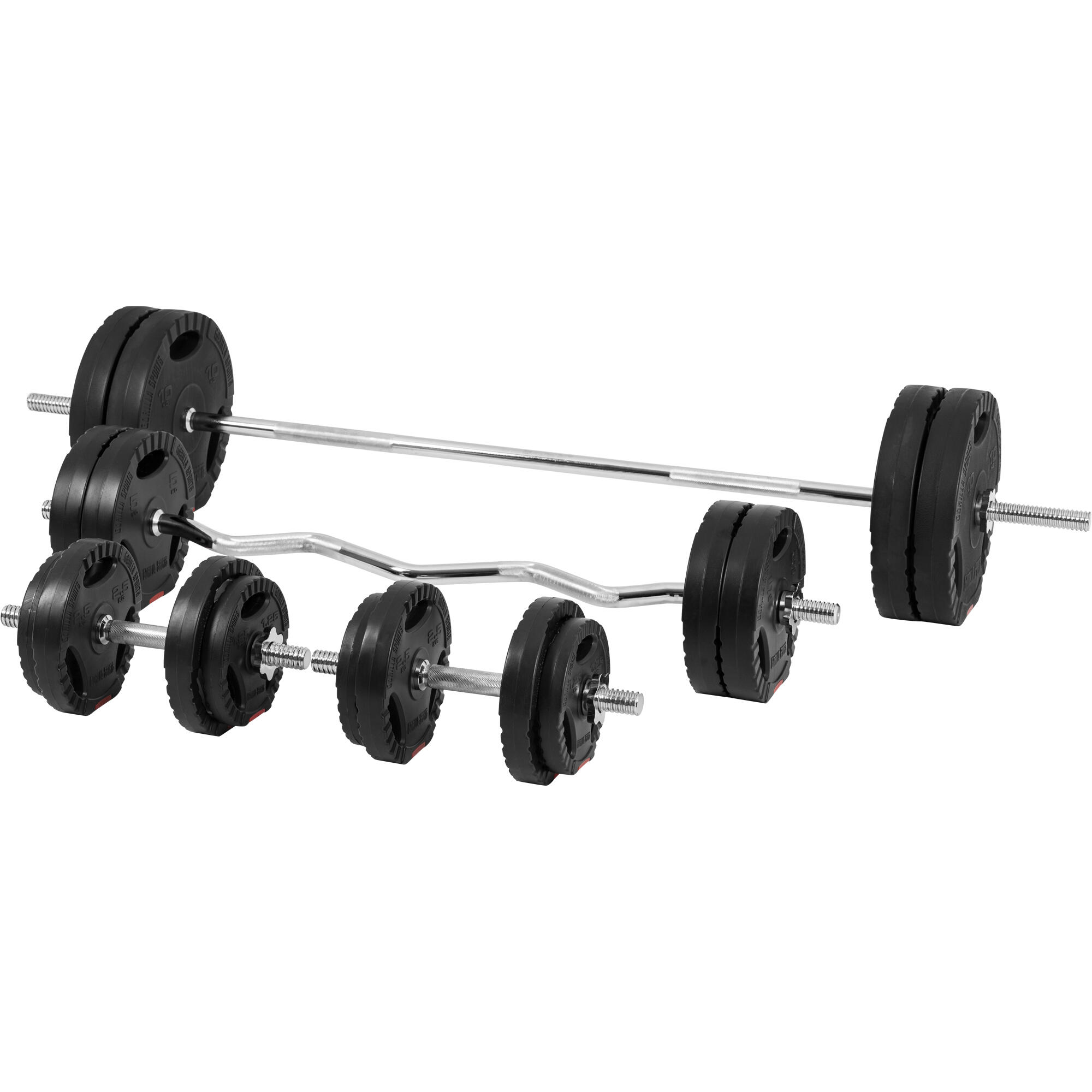 Kit Entrenamineto Gorilla Sports de 48 piezas 3/7