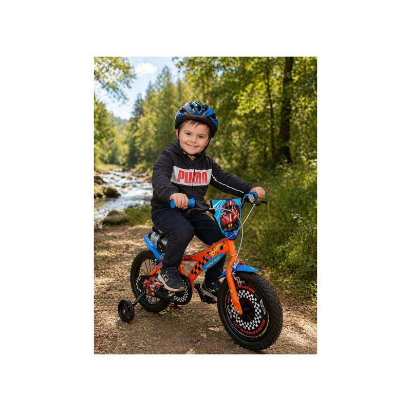 Bicicleta pentru copii Hot Wheels DB-614-HW Dino Bikes, 14 inch