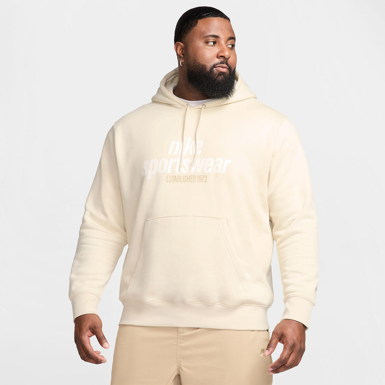 Sudaderas jerseys polares para Hombre Nike Club  Beige 3/7