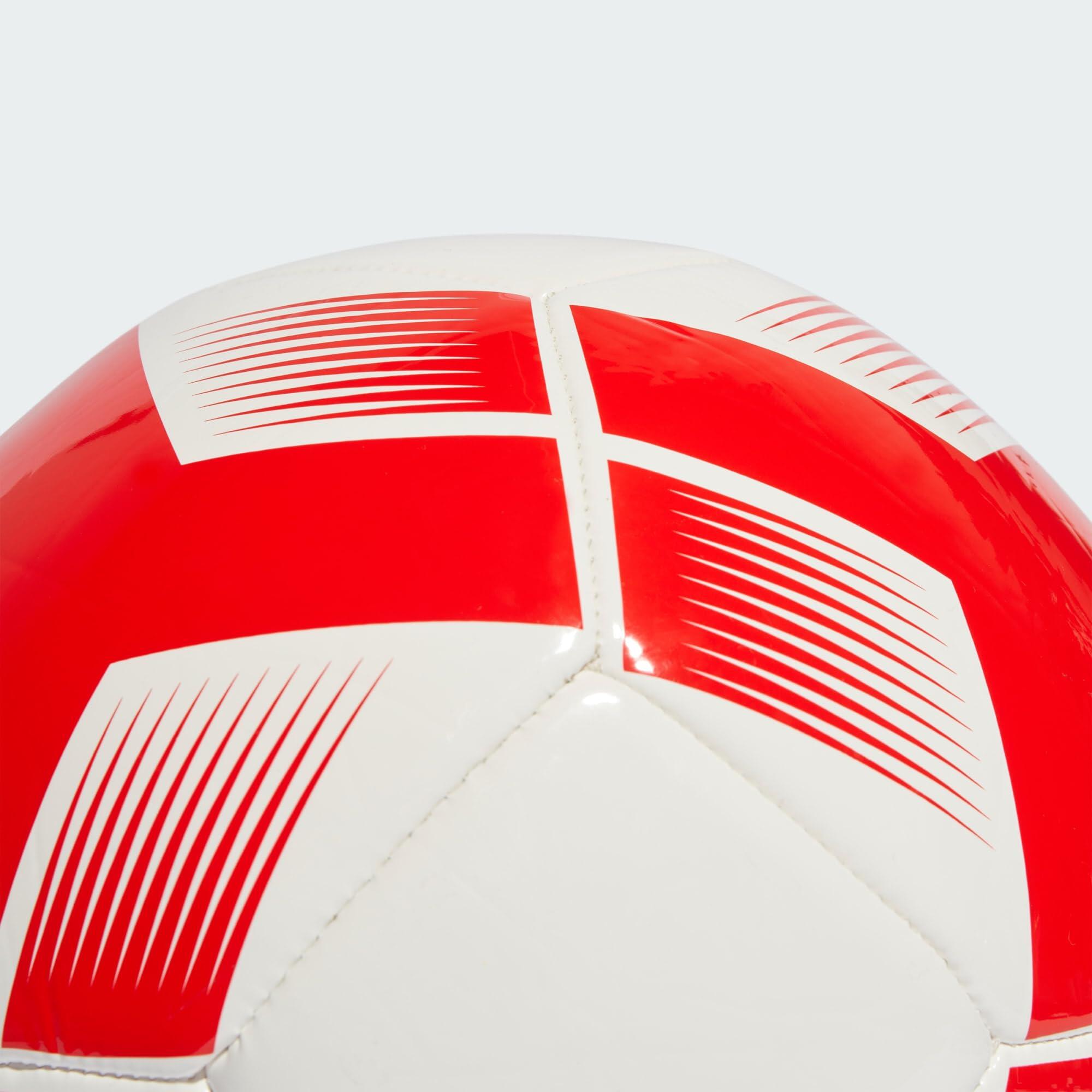 Voetbal Adidas Starlancer CLB Wit/Rood Maat 5 100% Polyurethaan 5/5