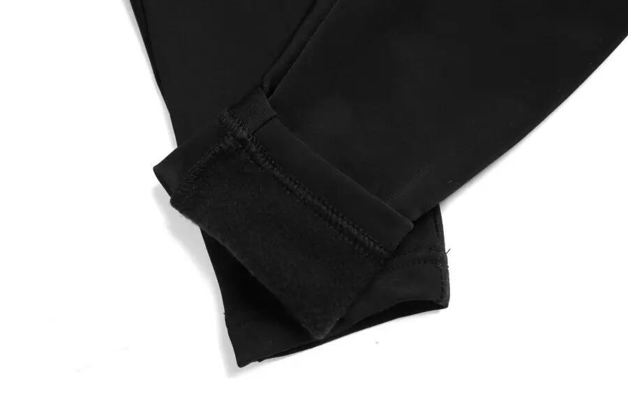 Collant vélo hiver homme PRO COLD Noir 5/5