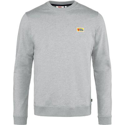 Grijze katoenen pullover fjällräven