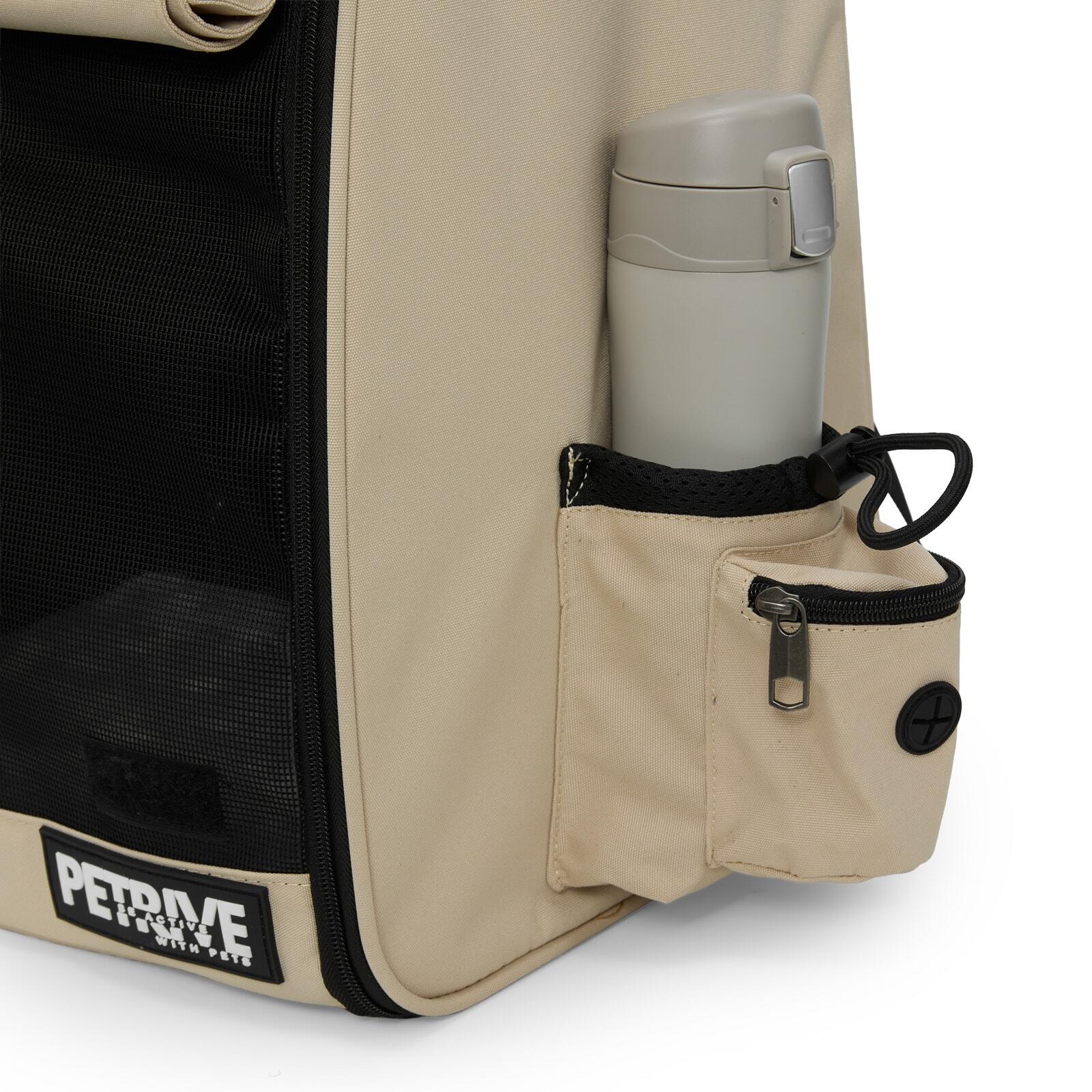 Zaino da escursionismo per cani o gatti MAXICARRY XL PETRIVE fino a 12 kg 6/7