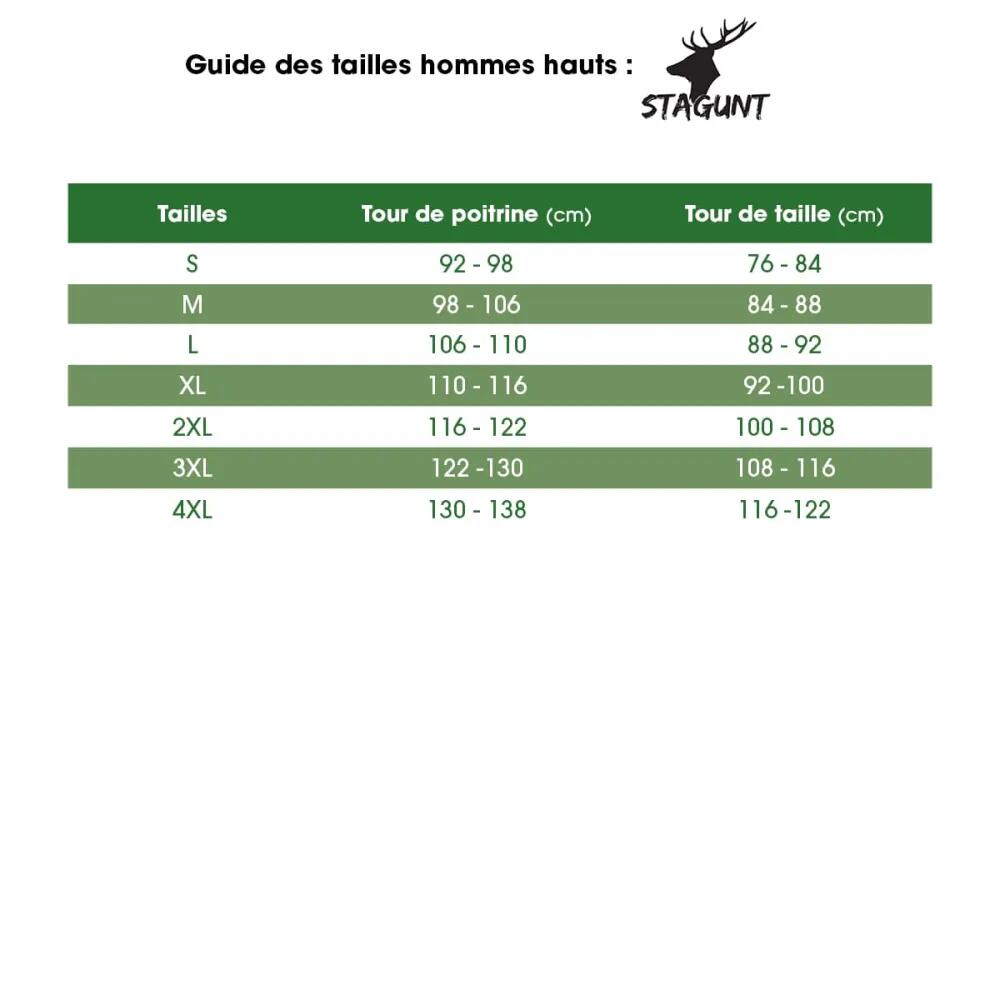 Gilet STAGUNT Game 2 Laine/Polyester 2 Poches Zippées 4/5