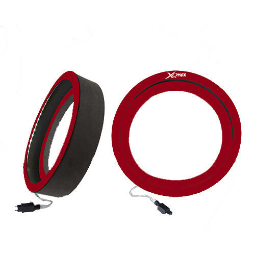 Xqmax Dartbord catchring led-lighting Rood 2/3