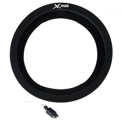 Xqmax dartbord catchring led-lighting zwart