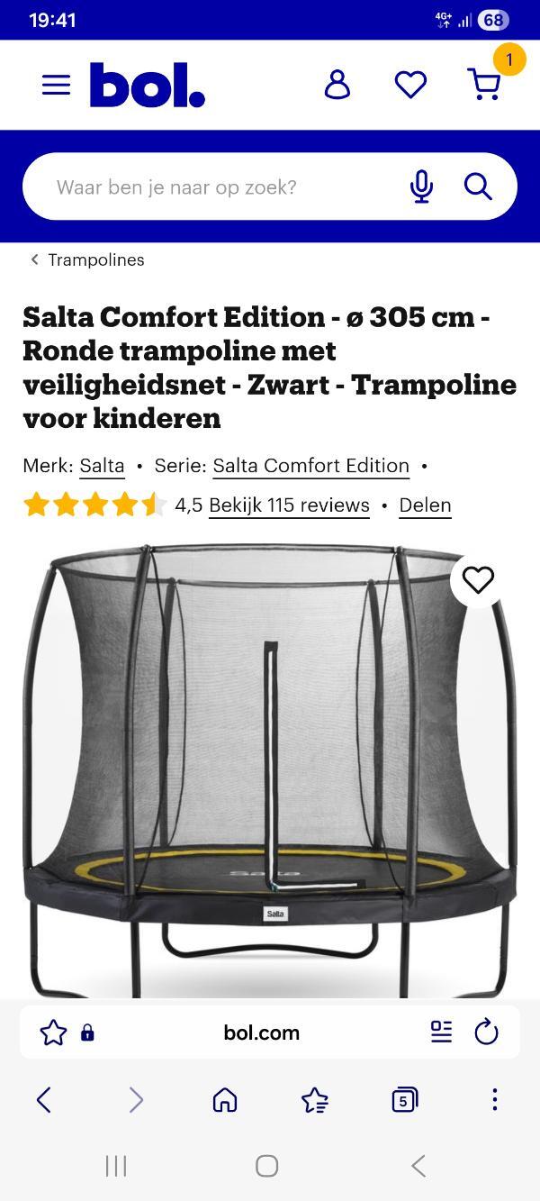 Tussen Particulieren - Ronde Trampoline 2/2