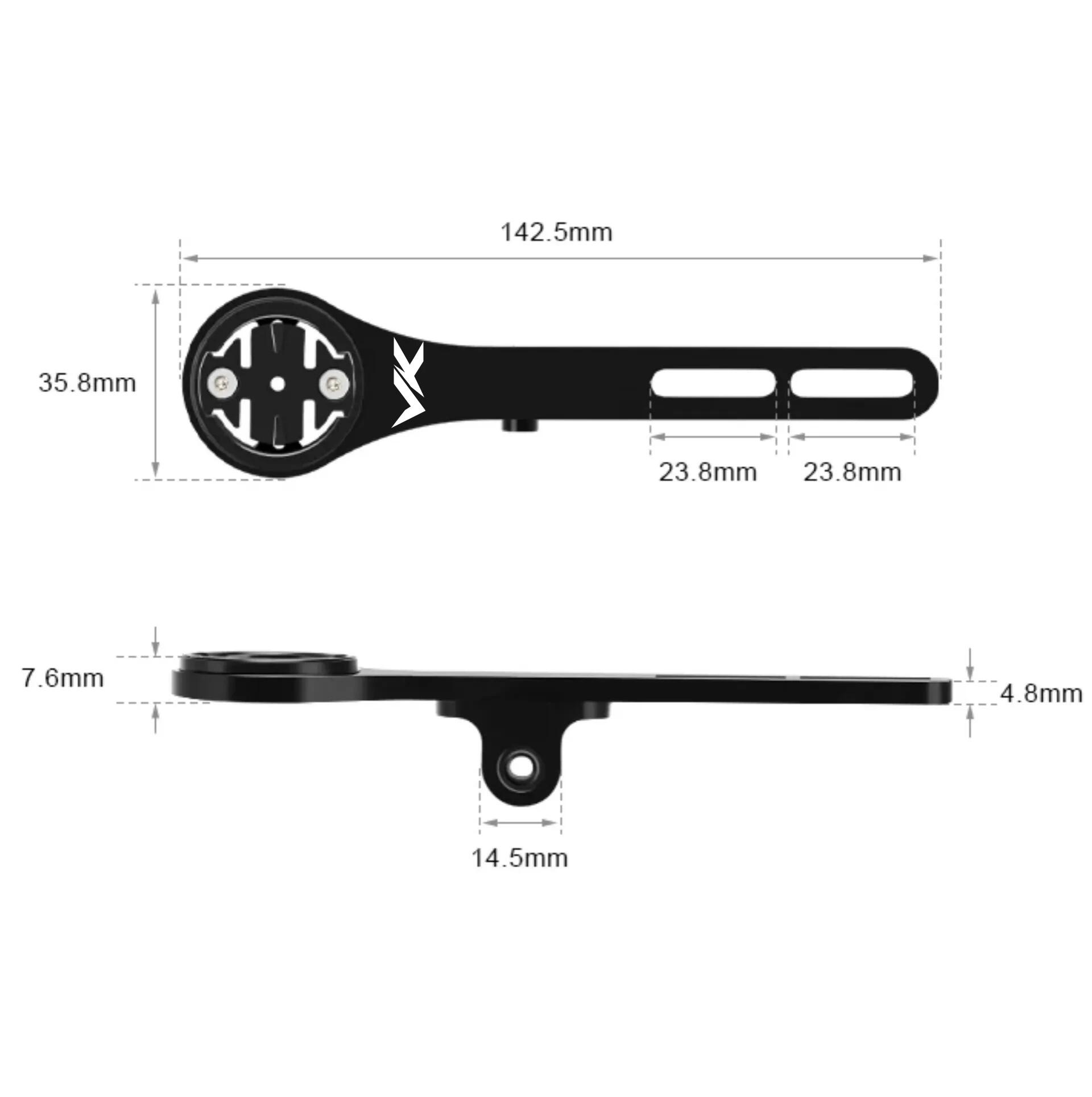 BikeFlow soporte Garmin manillar aero aluminio fijación inferior 3/3