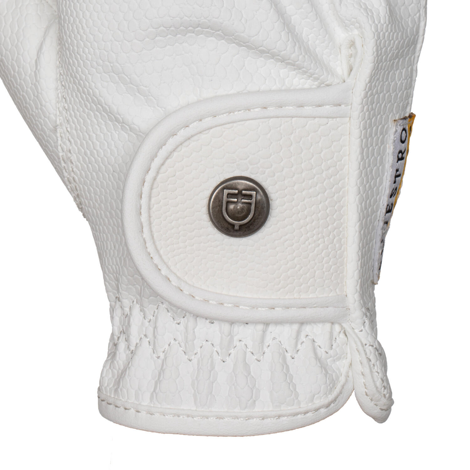 Guantes unisex de suave piel sintética con cierre de velcro 3/5