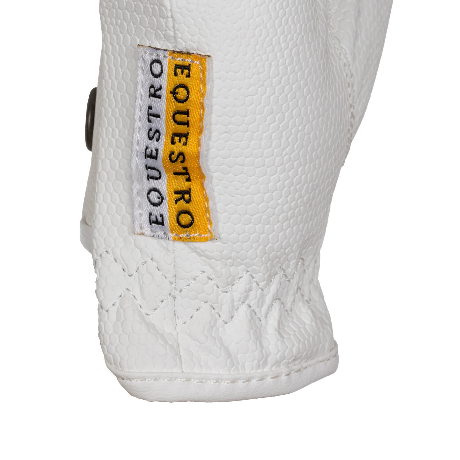 Guantes unisex de suave piel sintética con cierre de velcro 5/5