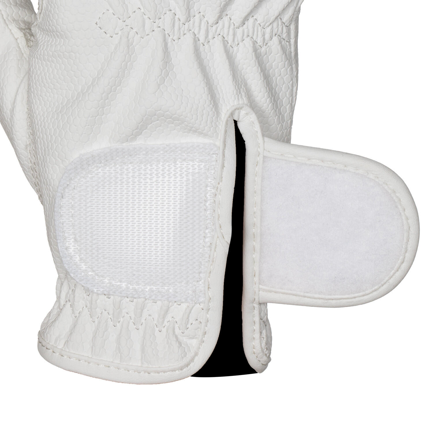 Guantes unisex de suave piel sintética con cierre de velcro 4/5