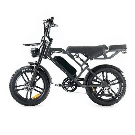 V20 Pro Fatbike - Maintenant avec NFC + Siège arrière, Porte-bagages avant