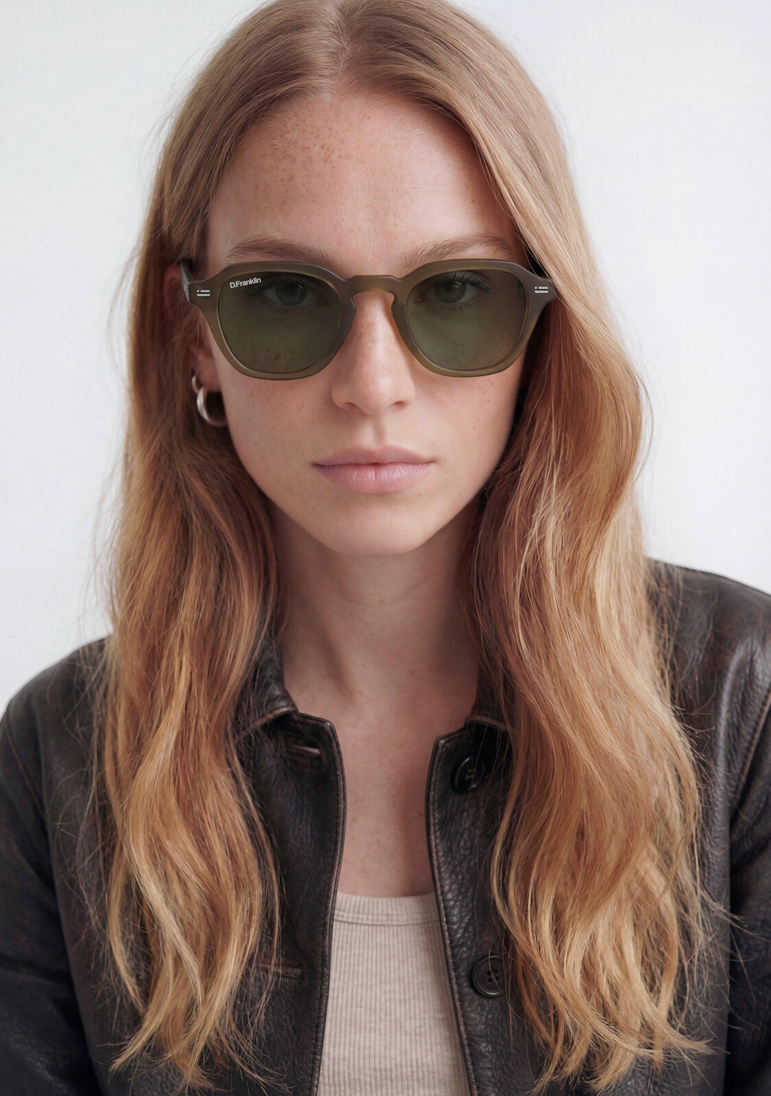 Gafas De Sol D. Franklin Ultra Light S Square Matte Green / Photochromic Green 3/5
