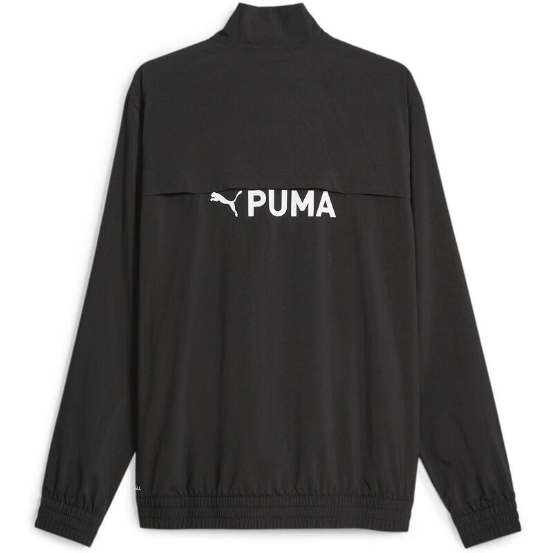 Jacheta barbati Puma Zip-up Tracksuit Jacket Fit Woven, Negru